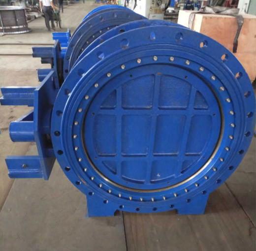 Stainless Steel Eccentric Butterfly Valve , Self Purification Eccentric Ball