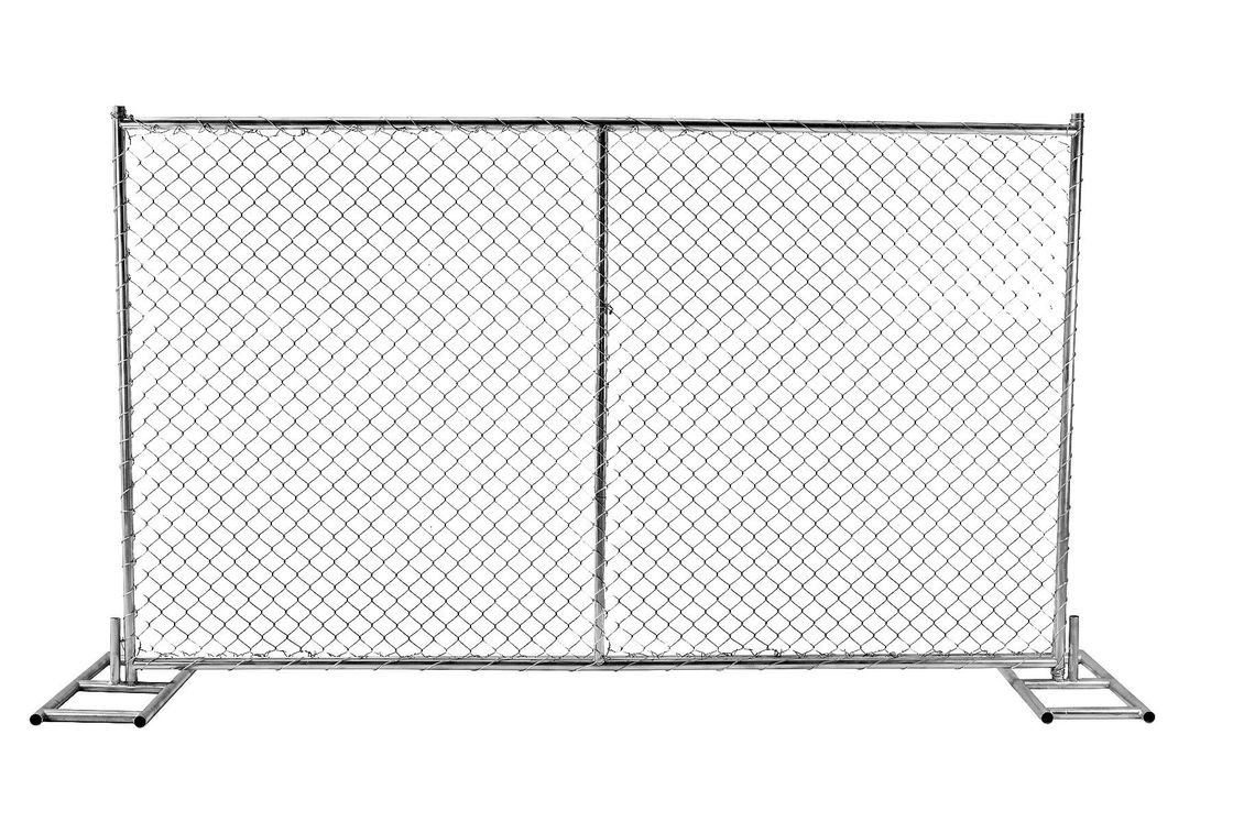 ODM Iron 1.8x3.6m Portable Chain Link Fence Panels For Playground