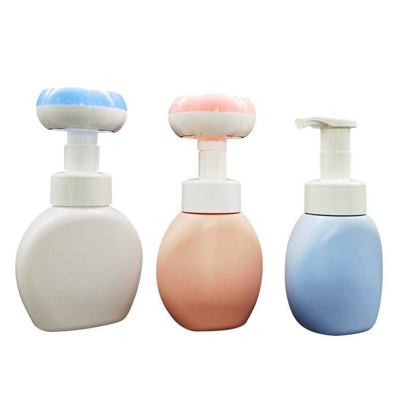 160ml Hand Wash Bottle Refillable Foaming Soap Dispenser Empty Custom Plastic Beauty Packaging