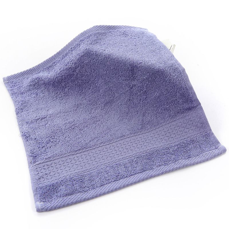 Home Hotel Spa Cotton Square Towels 34*34cm for Small Child and Infant Customized Size