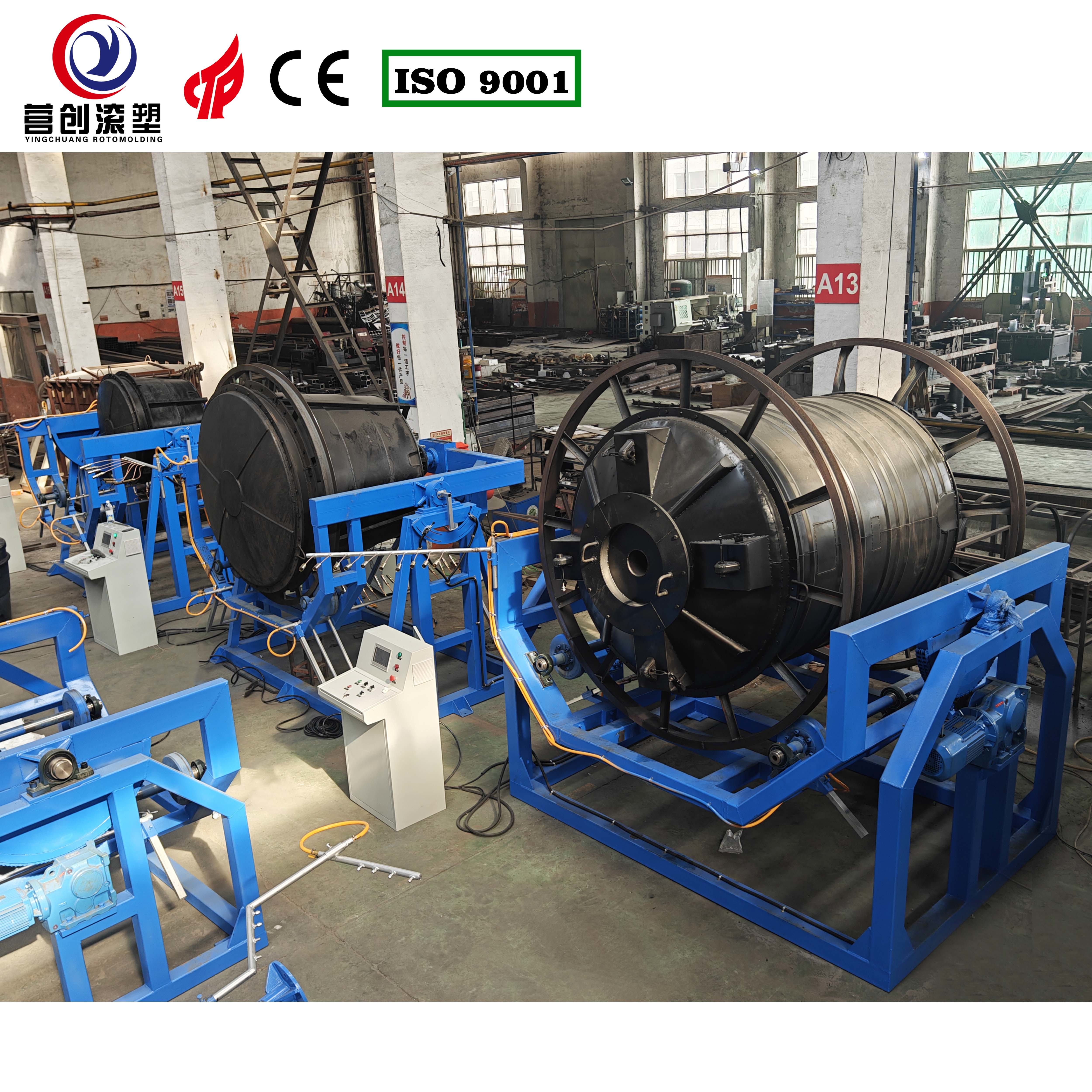 Roto Moulding Process Automatic Tank Building Machine 220V/380V