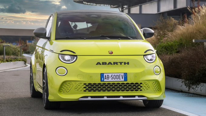 Cute And Sporty At Abarth 500e Hot Hatchback Electric Car As Fun As Petrol 152P.S Motor Power