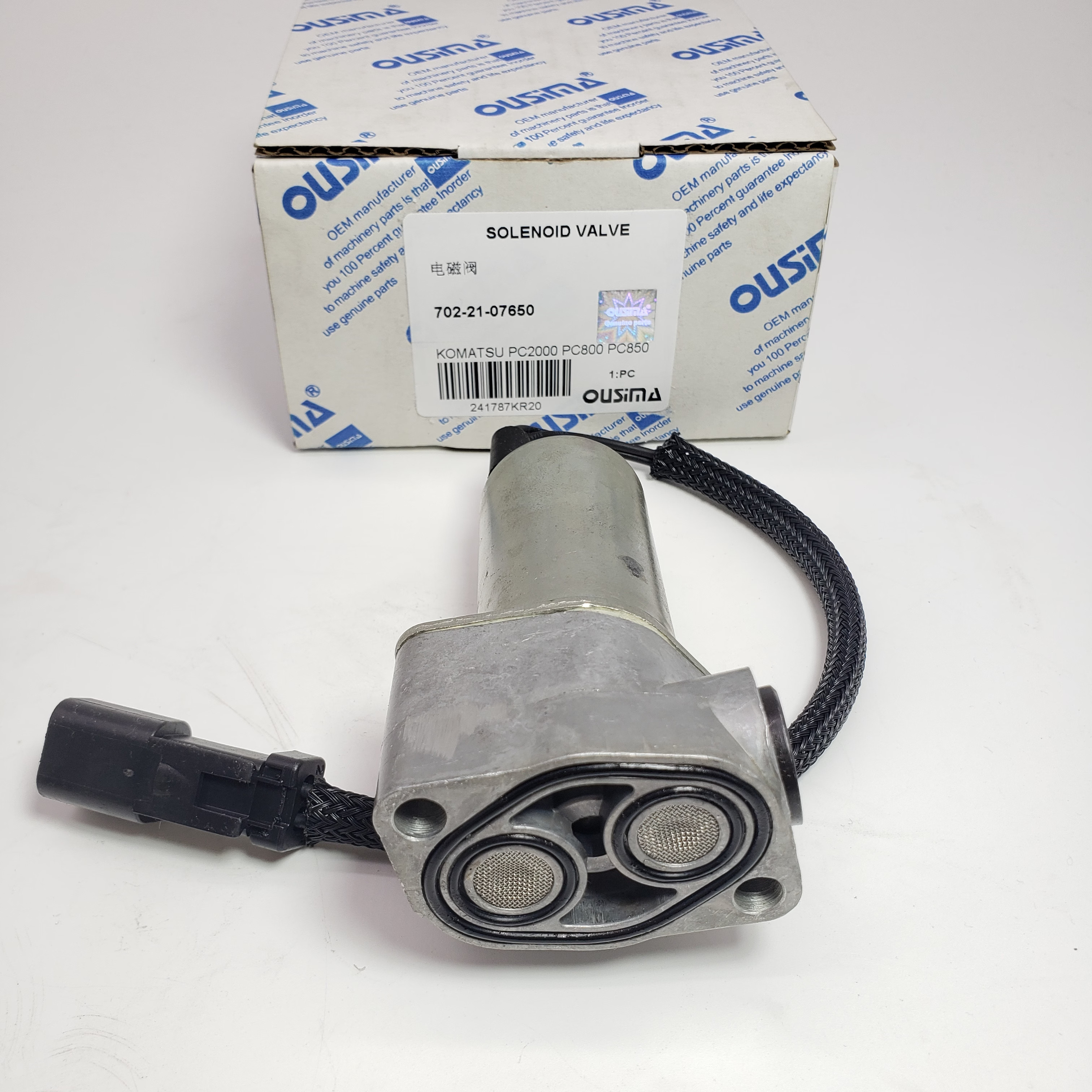 Solenoid Valve 702-21-07650 For KOMATSU PC2000 PC800 PC800SE PC850 PC850SE