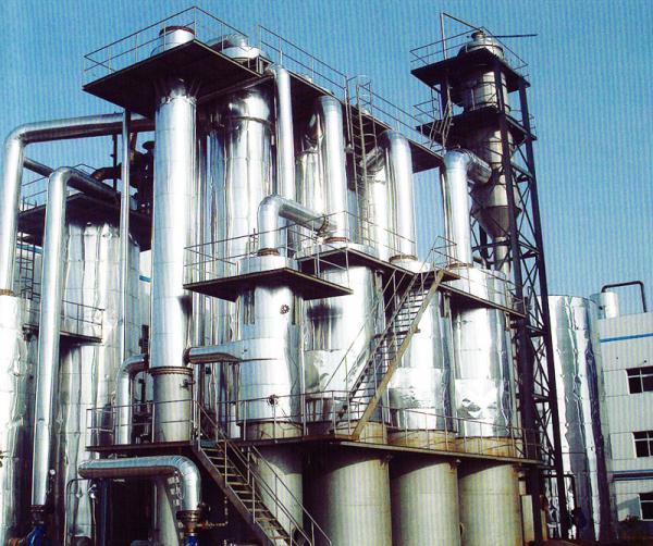 Sugar Syrup Refining Equipments MVR Evaporator System With Falling Film