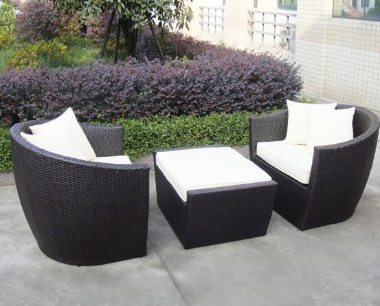 Leisure Aluminium PE Rattan Wicker Sofa sets Outdoor Garden Backyard wicker