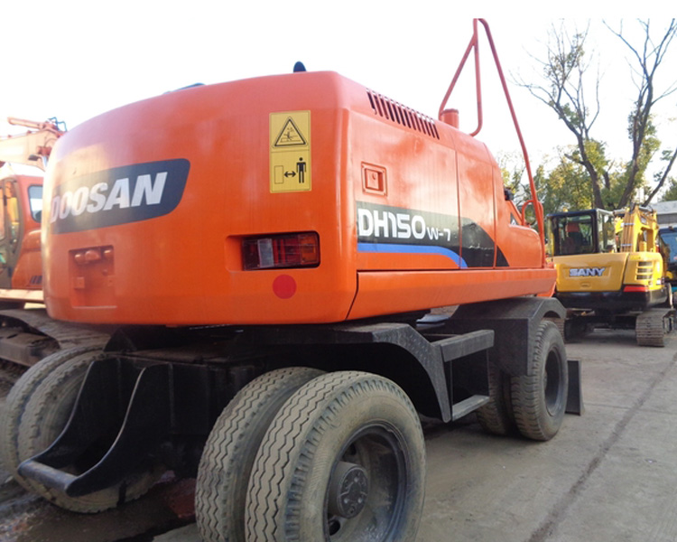 Orange DH150W-7 Used Wheel Excavator