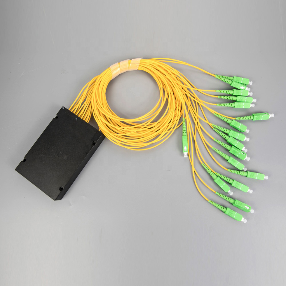 Ftth Outdoor 1x16 Fiber Optic Cassette Plc Splitter Distribution Box