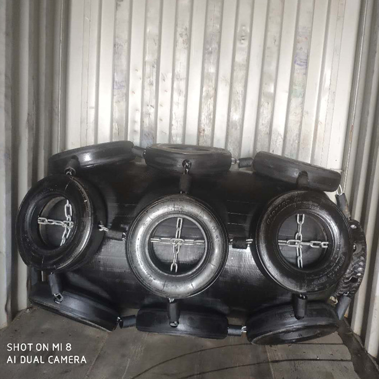 Water Air Mixed Flaoting Inflatable Submarine Fenders Sling Type
