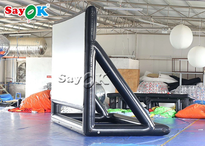Backyard Movie Screens Theater 4.72x3.402mH PVC Inflatable Projector Screen With Blower