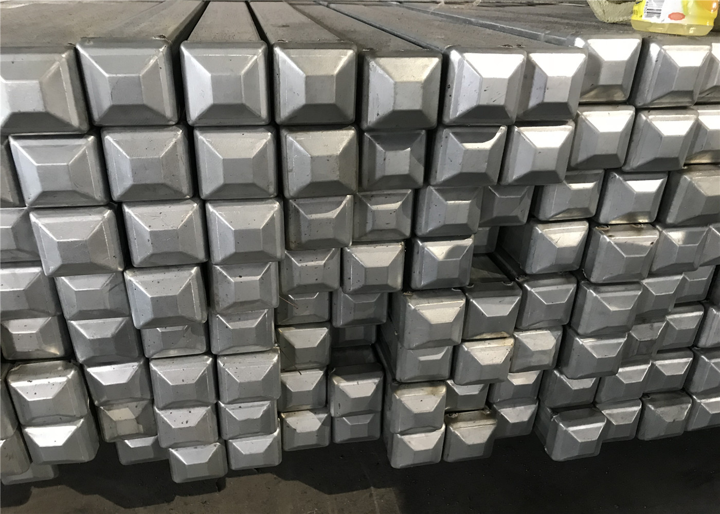 Standard range of Garrison Fencing 2.4m wide x 1.8m high panels powder coated