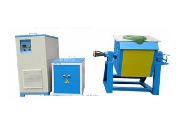 Small Induction Smelting Furnace Automatic Tilting Smelting Furnace Gold Silver