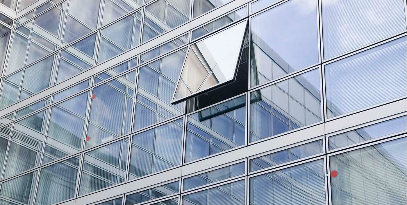 Facade System Large Aluminum Profiles Double Glazed Glass Curtain Wall 3mm