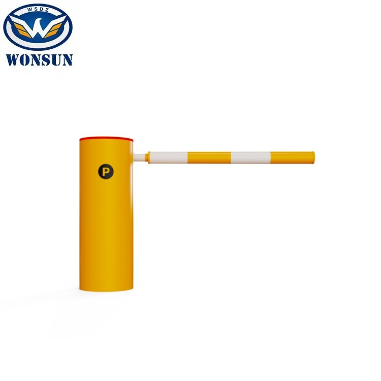AC Servo Non-Spring Barrier Gate 0.2sec-3sec Speed Round Design for Expressway Bus Station and Airport