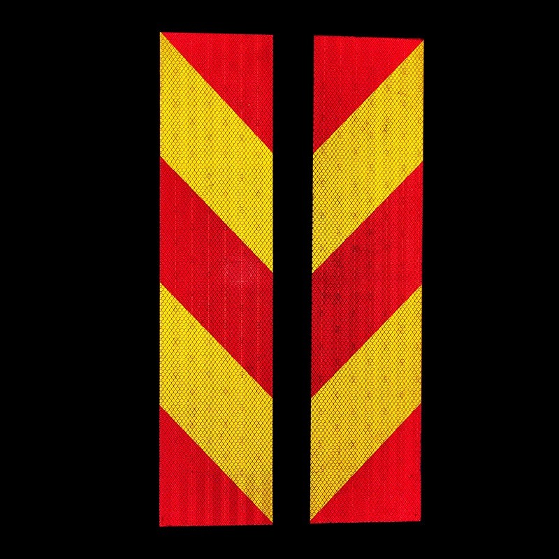 OEM Yellow Red Reflective Marker Board Rear Marking Plate Vehicle Safety