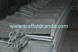 China Factory sell galvanized Q235 scaffolding 450*2000*1500*2370mm 8 steps steel ladder for Ringlock scaffolding system on sale China Factory sell galvanized Q235 scaffolding 450*2000*1500*2370mm 8 steps steel ladder for Ringlock scaffolding system on sale
