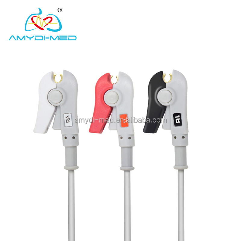 Compatible NIHON KONDEN MINDRAY COMEN 8000E ECG Patient Cable