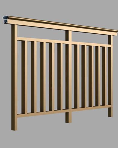 Stair handrail Architectural Aluminum Extrusions Profiles Made In Xuancheng,