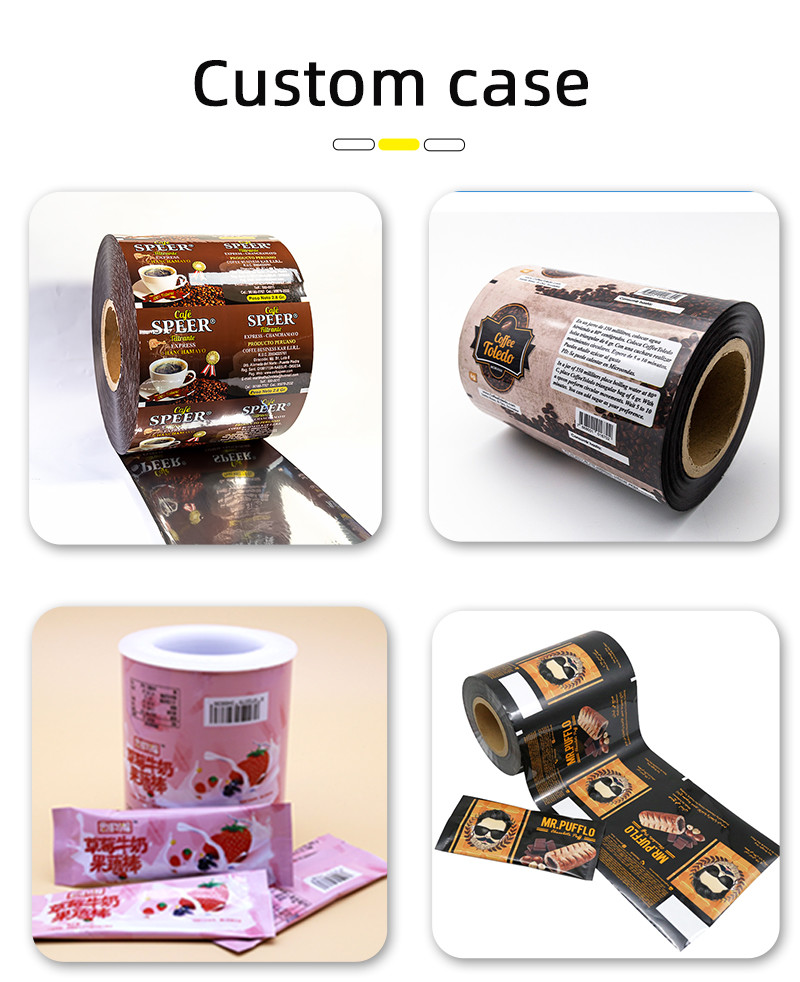 Food Powder Packaging Roll Film for Secure Convenient Packaging Solutions I01