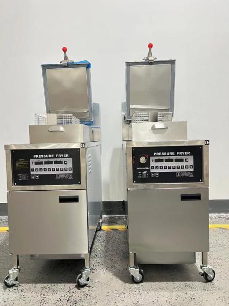 Electric Digital Panel 380V/220V Chicken Pressure Fryer Without Oil Filter