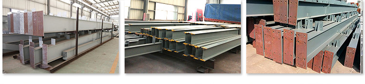 Galvanized Against Earthquakes Metal Structure Warehouse Steel Portal Frame