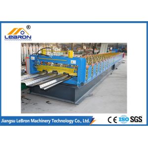 2018 new design CNC Control Floor Deck Roll Forming Machine made in China Blue