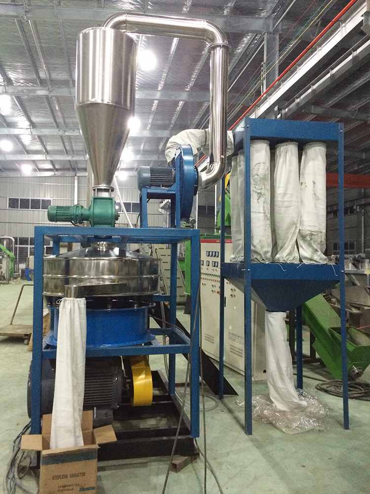 100-1000kg/H PVC Pulverizer Machine PP PE Plastic Powder Milling Machine