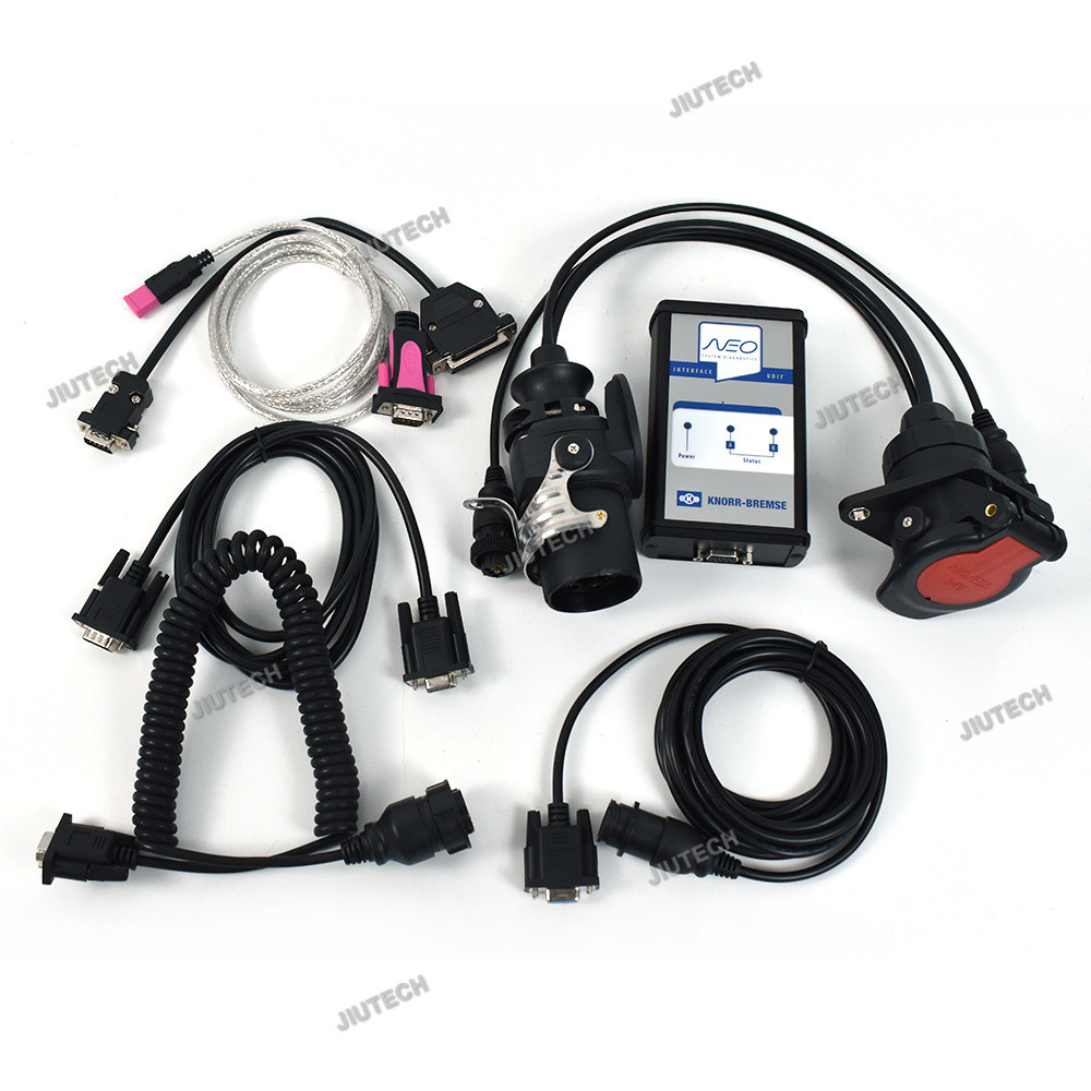 2024 Truck Trailer Brake Diagnostic Tool for KNORR-BREMSE Diagnostic Kit Knorr NEO UDIF Interface+Getac F110 Tablet