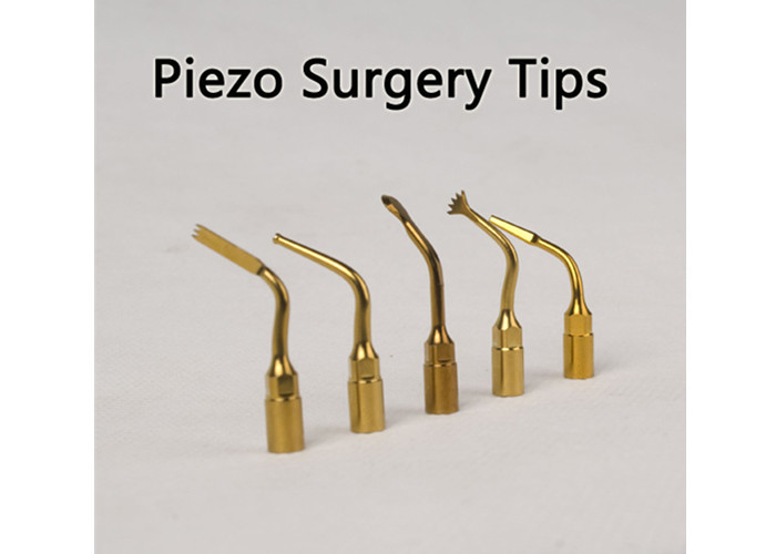 Piezo Bone Cutting Dental Ultrasonic Scaler Tips For Dentistry / Surgery