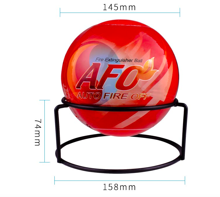 120dB Fireball Fire Extinguisher Extinguishing Range 3m