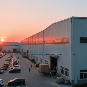  Customized High Quality Prefabricated Steel Structure Building With Sandwich Panel Manufactures