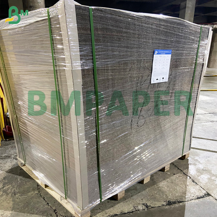 Black Paper Laminated Grey Board On One Side 2mm Thick For Packaging