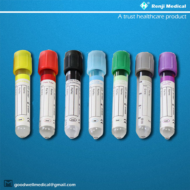 5ml 7ml Vacuum Blood Test Tube 3 Years Shelf Life For Diagnostics