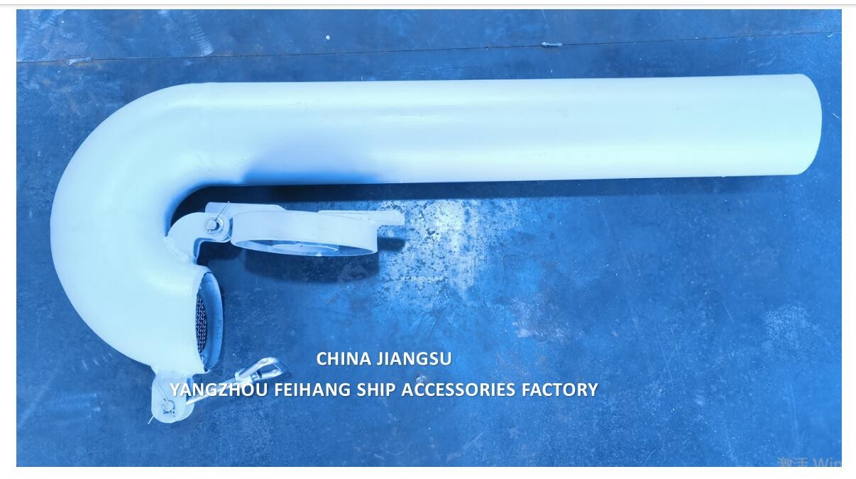 Goose Neck ventilation Diameter 100mm, Round Type, With Flap Valve (Goose Neck Shall Be Closable)
