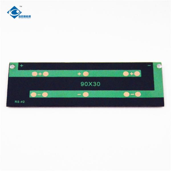 5.5V Waterproof Solar Panel Charger ZW-9030-5.5V Strip Epoxy Solar Panels 0.3W