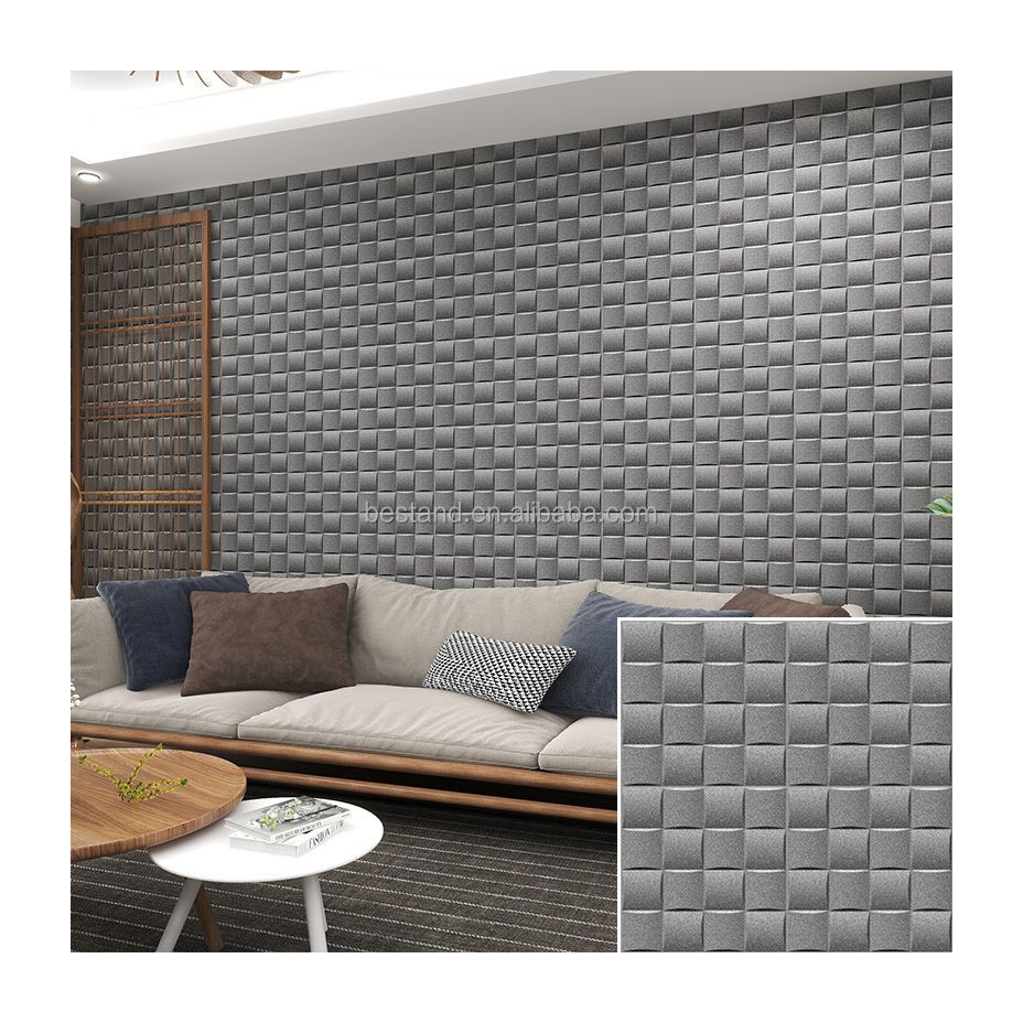 Nursery Room And Bathroom Wall Stickers 3D Foam 70x70 PE Foam Wallpaper
