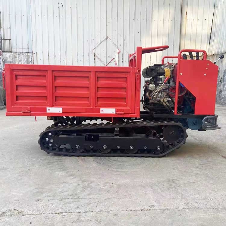 3ton Large Capacity Transport Vehicle 3t Heavy Rubber Crawler Dumper