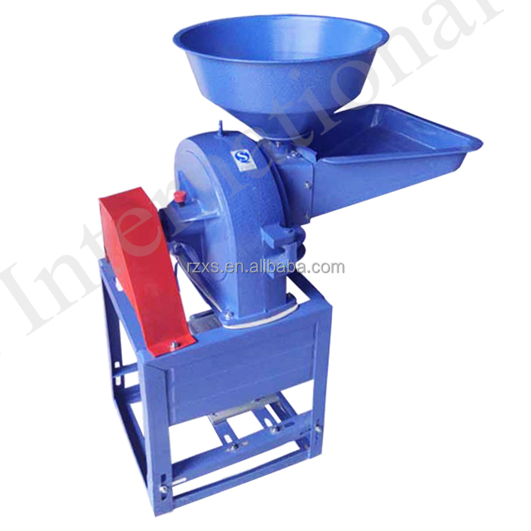 Corn Flour Milling Machine Feed Hammer Milling Crusher Corn Grinding with Diesel Engine