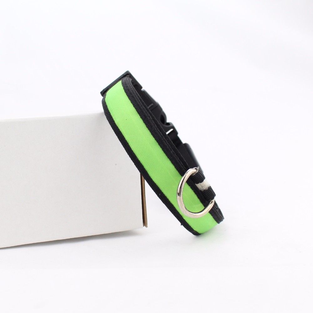 Polyser Dog Flasher Pet LED Dog Collar For Dogs And Cats Quick Release