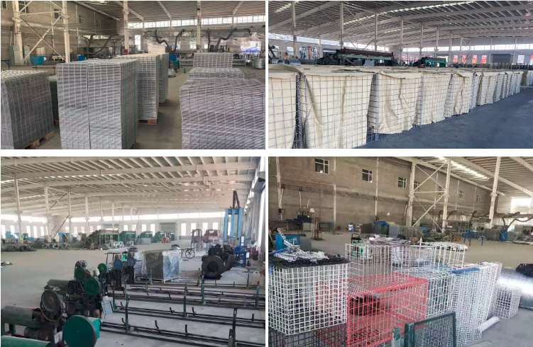 Easy Installation Hot Dip Galvanized 4mm Welded Mesh Gabion
