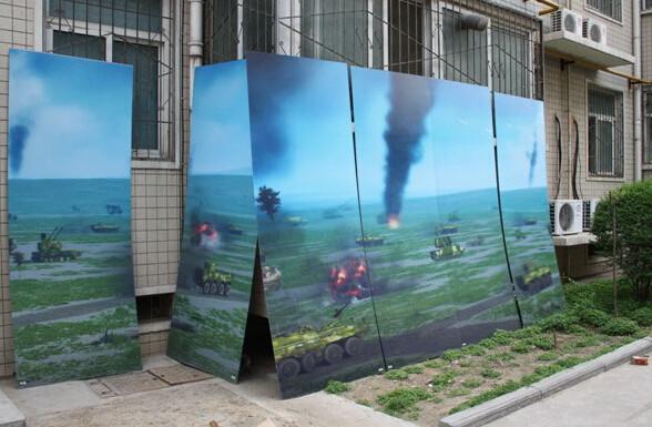 PLASTIC LENTICULAR large size 3d poster large format lenticular advertising