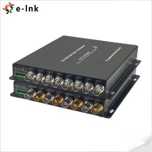  4-Channel 3G-SDI Fiber Converter with RS485 &amp; Tally with Automatic cable equalization to ensure signal integrity Manufactures