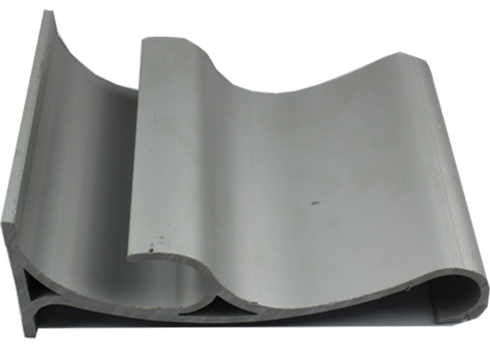 OEM Machined Aluminium Profiles Grey Anodized Custom Machined Parts