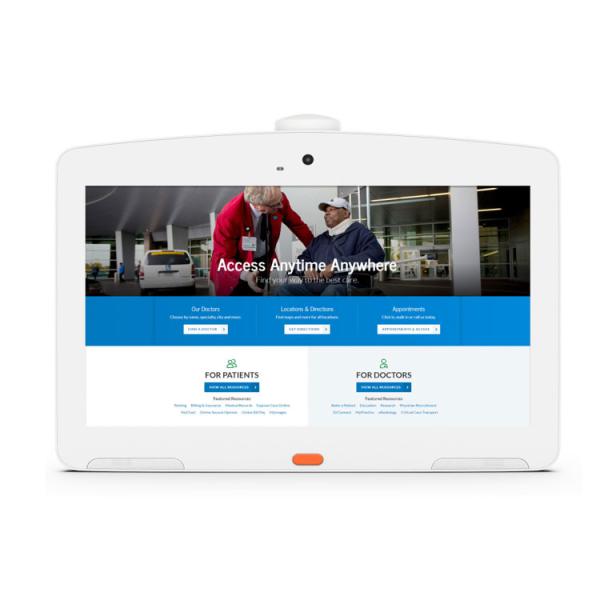 13.3 Inch 1080P RK3399 Wall Mounted Medical Grade Tablet PC Healthy Care