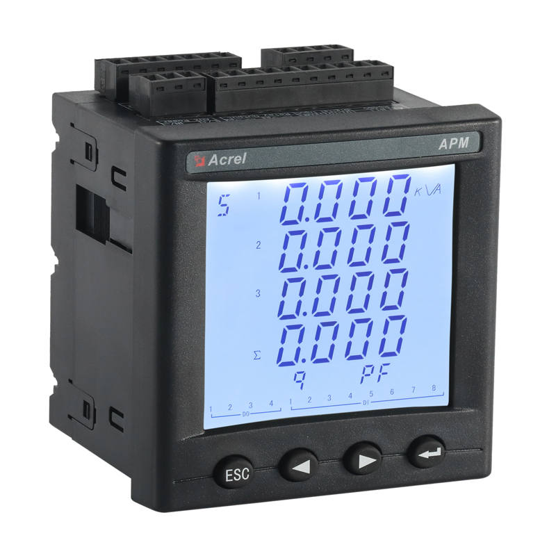 APM800 AC/DC 85V~265V Programmable Power Meter / 3 Phase 3 Wire Energy Meter
