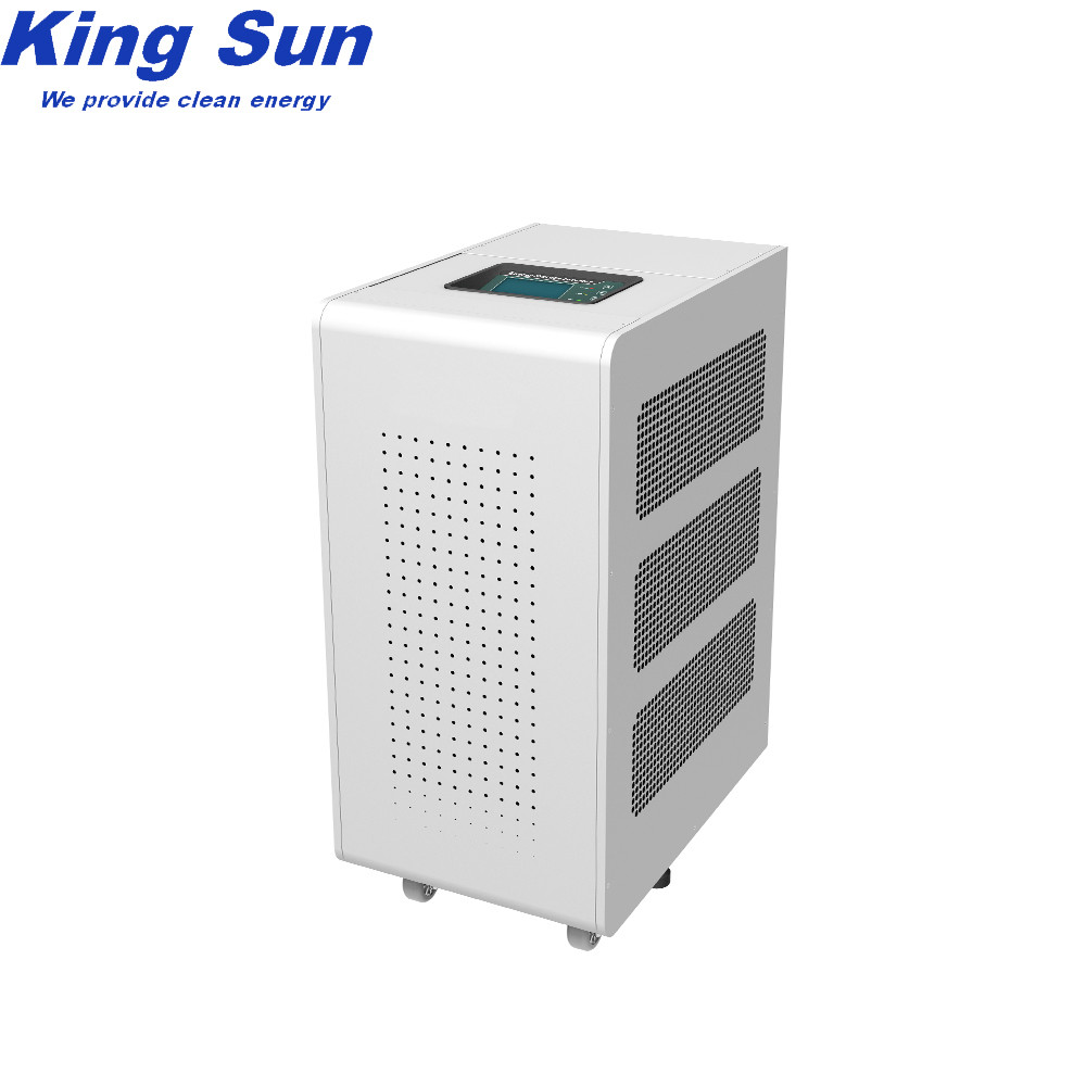 DC To AC 12KW Hybrid Solar Inverters , Hybrid Inverter With Solar Battery Charging