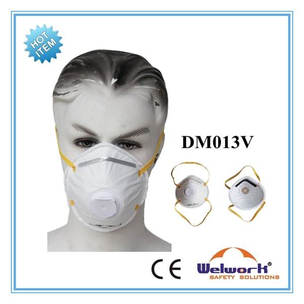 Non Woven EN149 FFP1/FFP2/FFP3 Standard Valved Respirator Mask for Protection