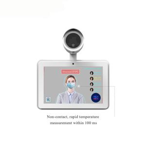 Face Recognition Walk Through Temperature Scanner Imaging Thermometer Ai
