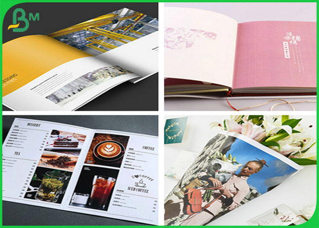 FSC 170g 180g Matte Coated Art Paper For Printing fashion magazine