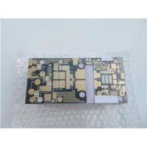 PTFE High Frequency PCB on DK2.65 F4B 0.8mm 1oz Copper With Immersion Gold and