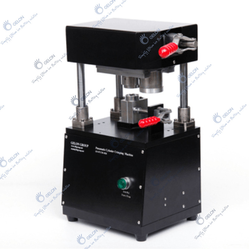 18650 21700 Cylinder Cell Battery Crimping Machine 120w Li Ion Battery Sealing Machine